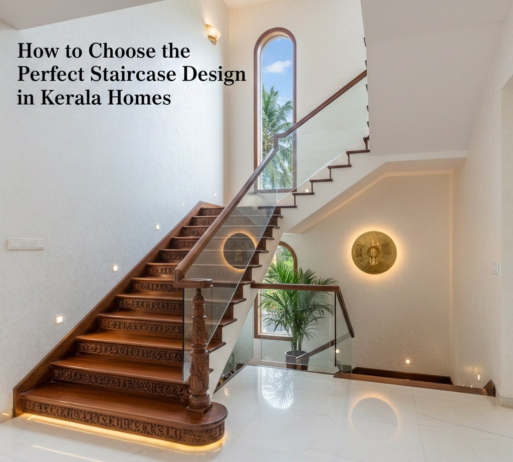 How to Choose the Perfect Staircase Design in Kerala Homes