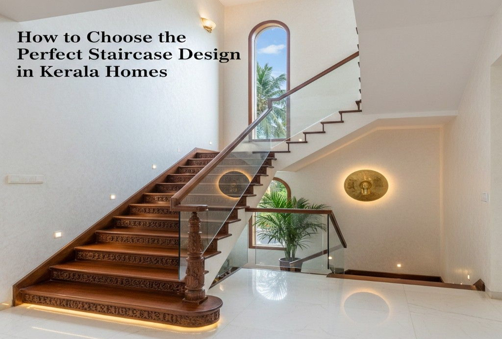How to Choose the Perfect Staircase Design in Kerala Homes